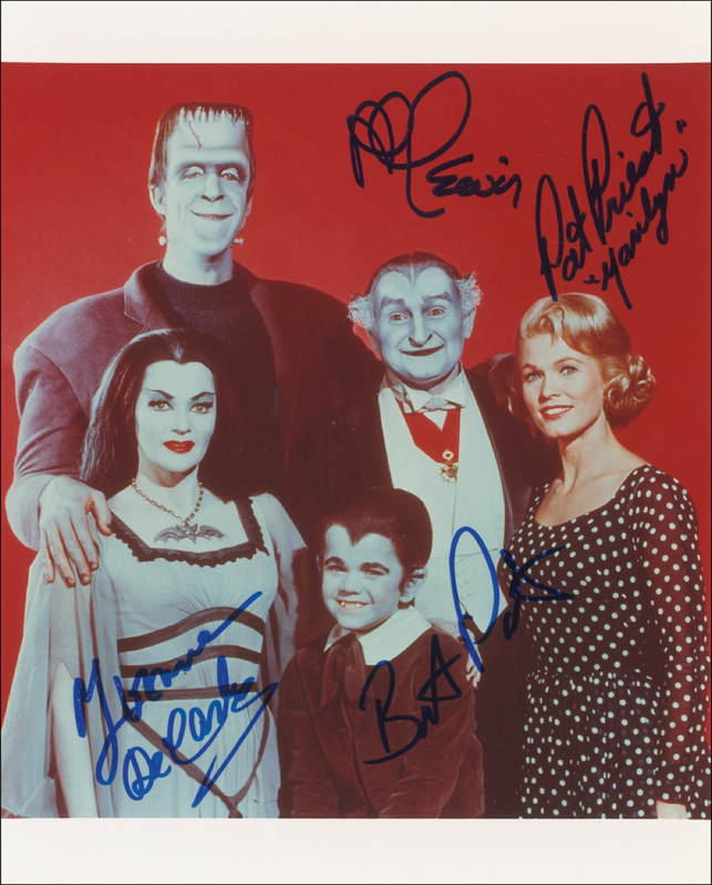 Lot 1133 The Munsters Signed Photograph