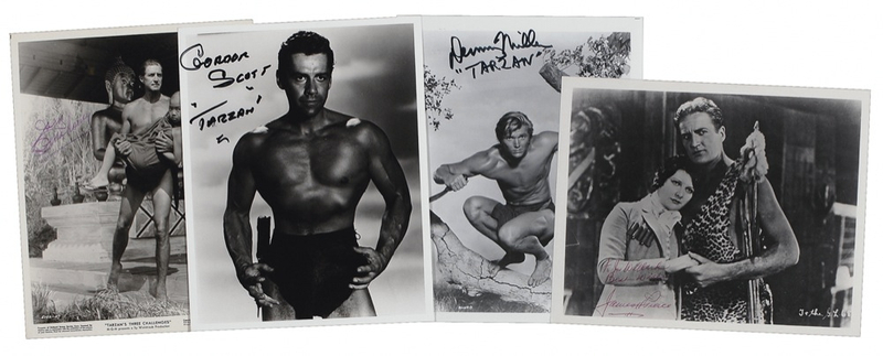 Lot 1038 Tarzan Signed Photographs