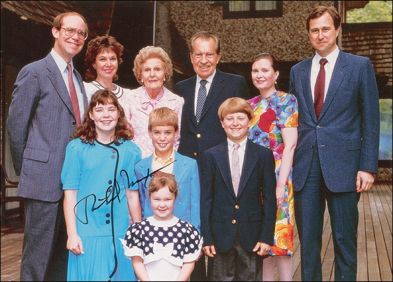 Lot 81 Richard Nixon Signed Photograph