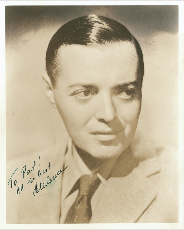 Lot 966 Peter Lorre Signed Photograph