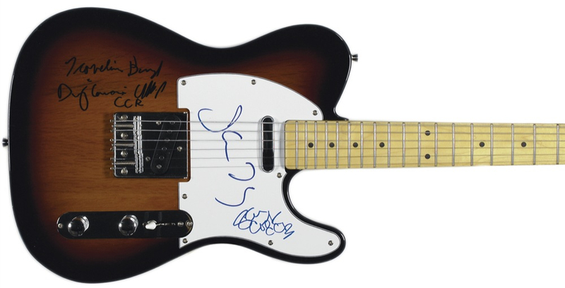 Lot 683 Creedence Clearwater Revival Guitar