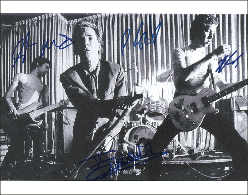 Lot 771 Sex Pistols Signed Photograph