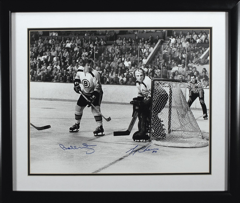 Lot 1307 Bobby Orr and Gerry Cheevers Signed Photograph