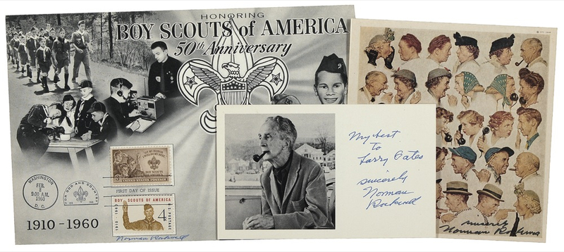 Lot 537 Norman Rockwell Group Lot
