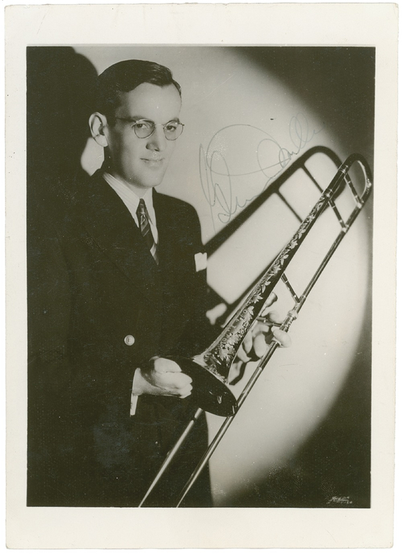Lot 618 Glenn Miller Signed Photograph