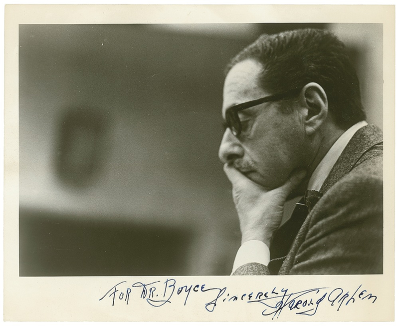 Lot 600 Harold Arlen Signed Photograph