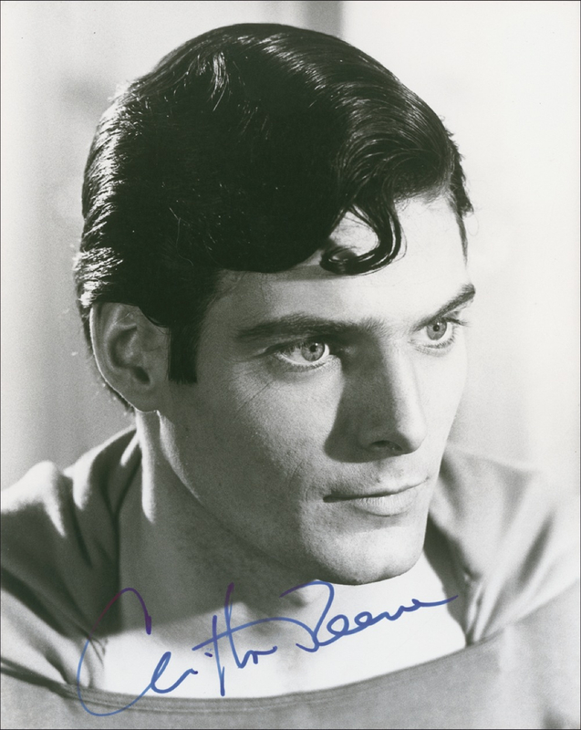 Lot 1143 Christopher Reeve Signed Photograph
