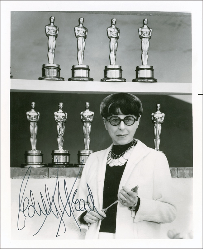 Lot 914 Edith Head Signed Photograph
