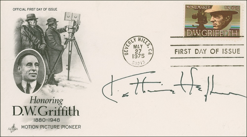 Lot 923 Katharine Hepburn First Day Cover