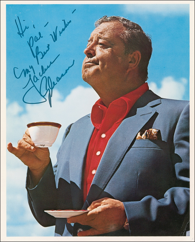 Lot 896 Jackie Gleason Signed Photograph