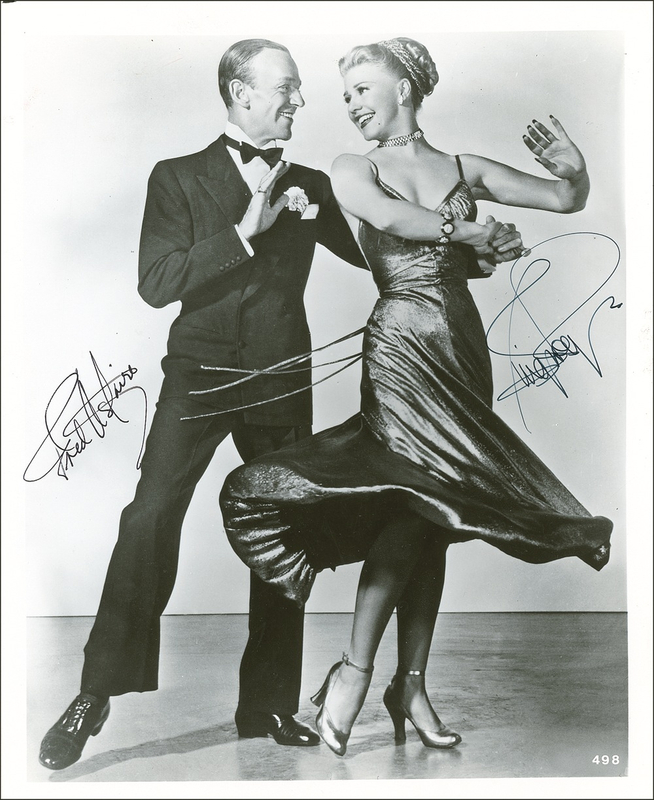 Lot 814 Fred Astaire and Ginger Rogers Signed Photograph