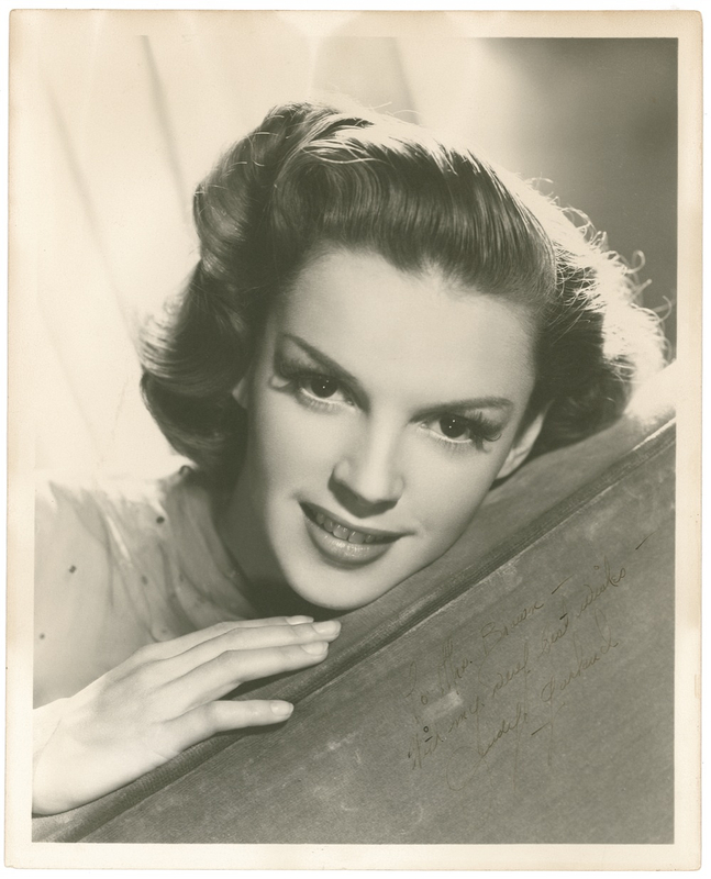 Lot 893 Judy Garland: Captivating Garland Harvey Girls publicity portrait