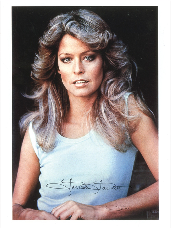 Lot 1091 Farrah Fawcett Signed Photograph