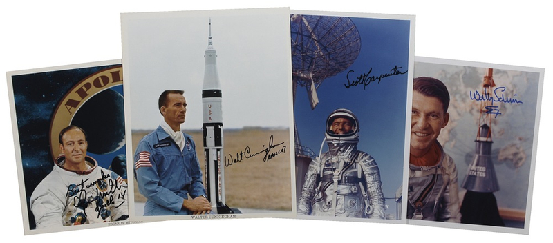 Lot 406 Astronauts Signed Photographs