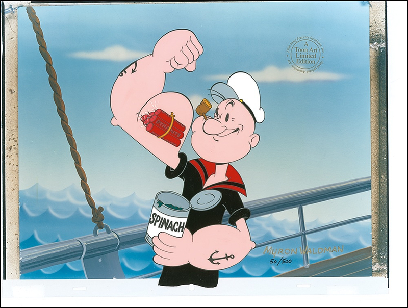 Lot 599 Myron Waldman Animation Cel