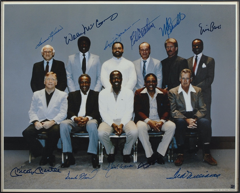 Lot 1182 Baseball: 500 Home Run Club Signed Photograph