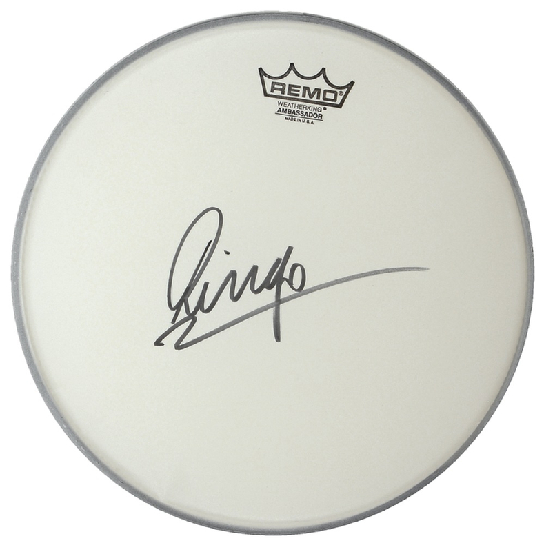 Lot 660 Beatles: Ringo Starr Drumhead