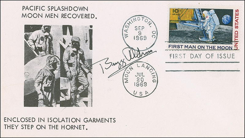 Lot 389 Buzz Aldrin First Day Cover