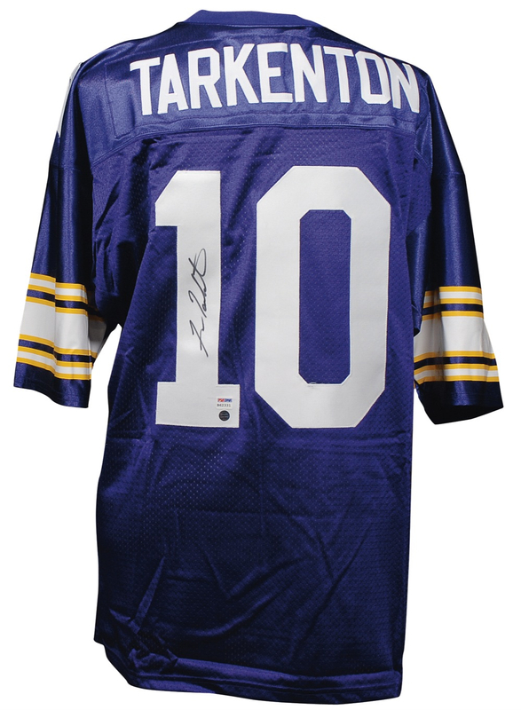 Lot 1350 Fran Tarkenton Jerseys
