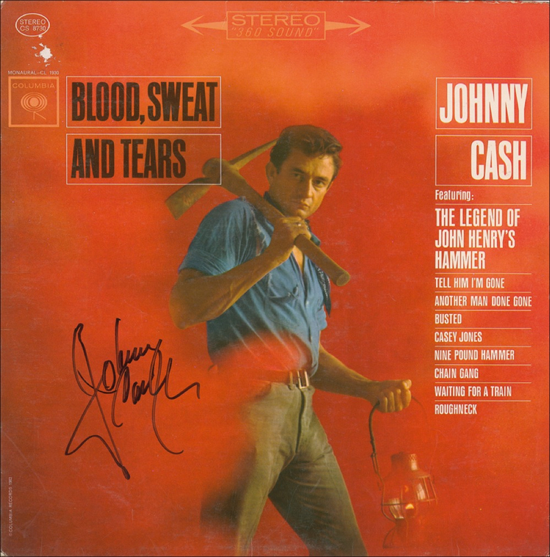 Lot 674 Johnny Cash Album