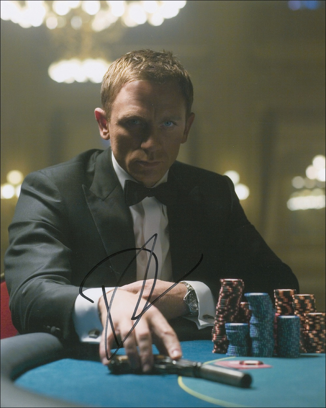 Lot 1115 James Bond: Daniel Craig Signed Photograph