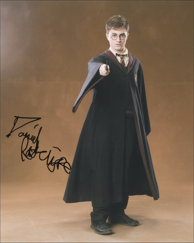 Lot 1106 Harry Potter: Daniel Radcliffe Signed Photograph