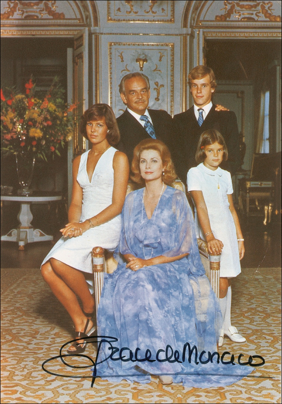 Lot 947 Grace Kelly Signed Photograph
