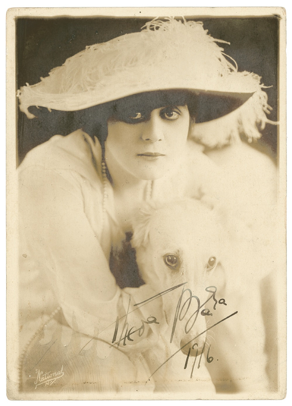 Lot 830 Theda Bara Signed Photograph