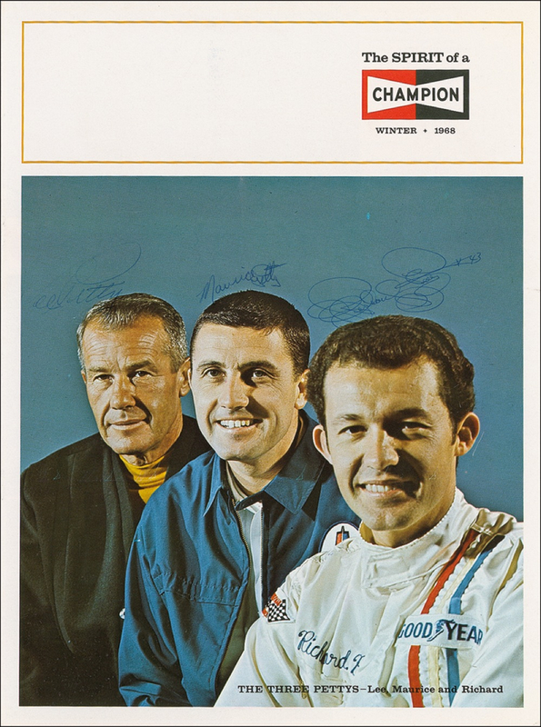 Lot 1319 Lee, Maurice, and Richard Petty