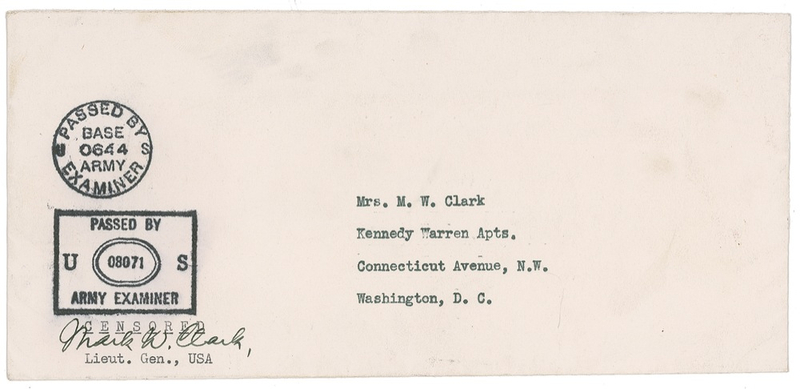Lot 308 Mark W. Clark