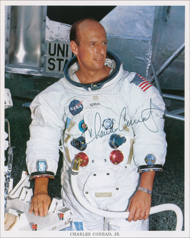 Lot 415 Charles Conrad Signed Photograph