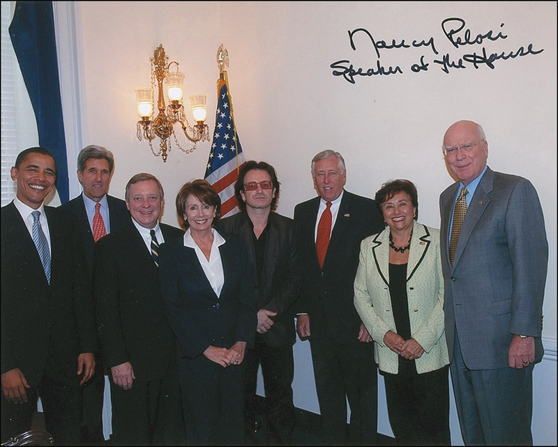 Lot 247 Nancy Pelosi Signed Photograph