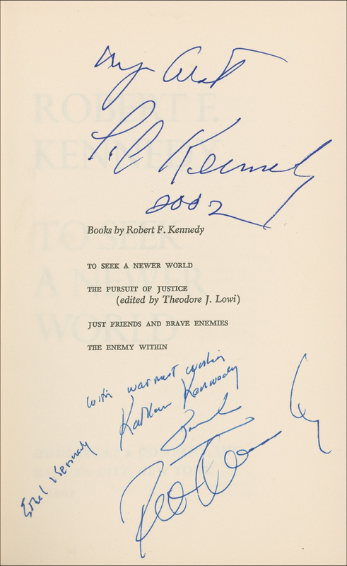 Lot 225 The Kennedys Book