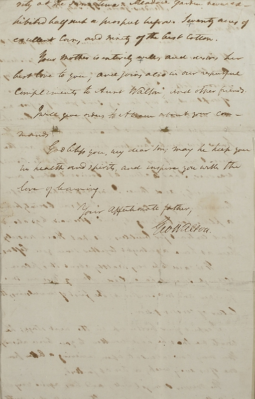 Declaration of Independence: George Walton Handwritten Letter Signed