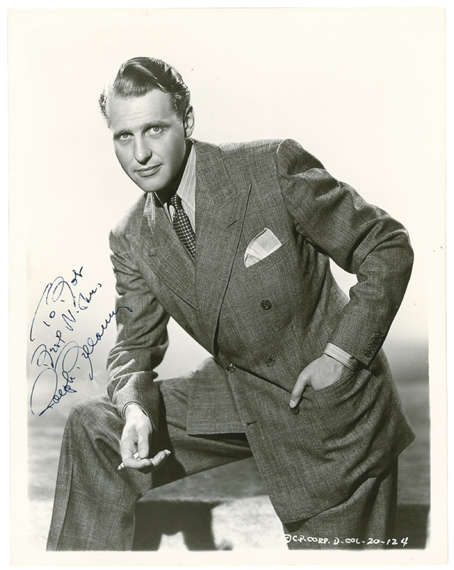 Lot 835 Ralph Bellamy