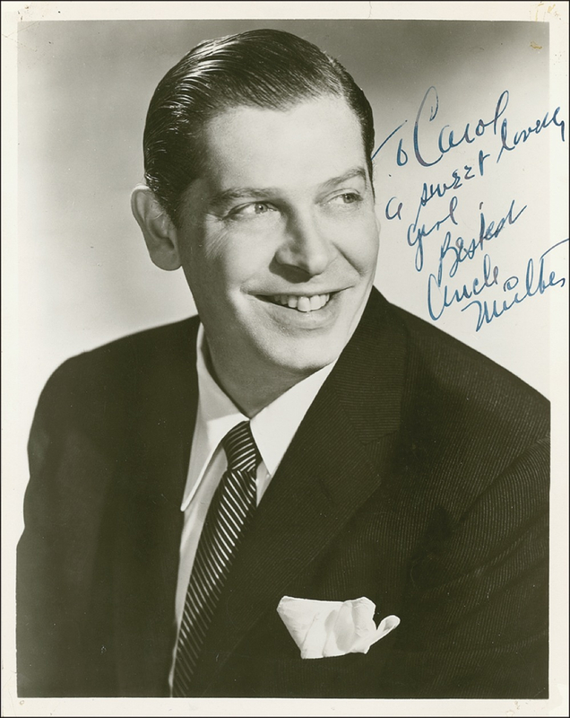 Lot 844 Milton Berle