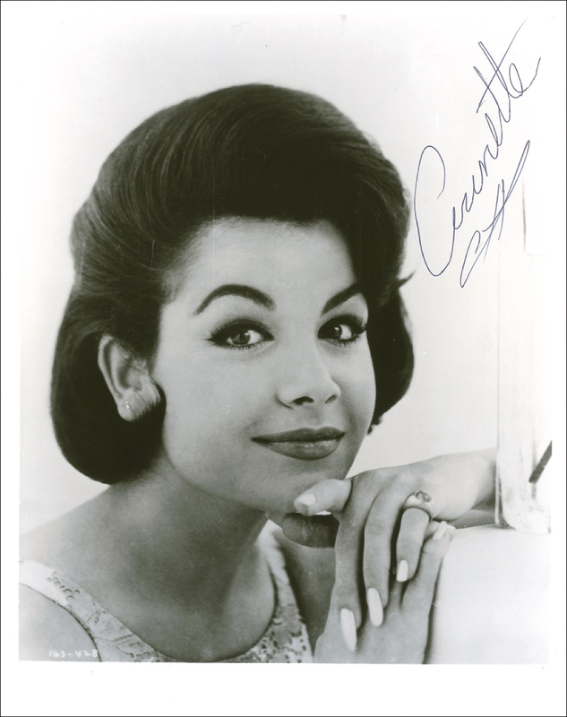 Lot 888 Annette Funicello Signed Photograph