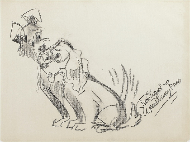 Lot 576 Disney: Joe Rinaldi Sketch