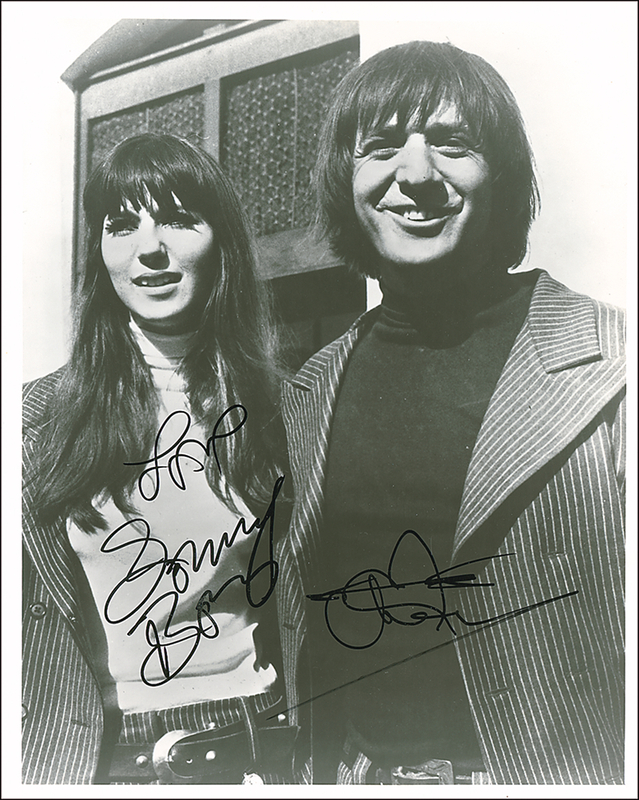 Lot 776 Sonny and Cher Signed Photograph