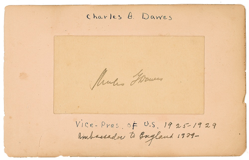 Lot 18 Calvin Coolidge and Cabinet Autograph Album