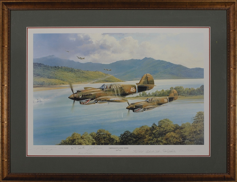 Lot 322 Flying Tigers Print
