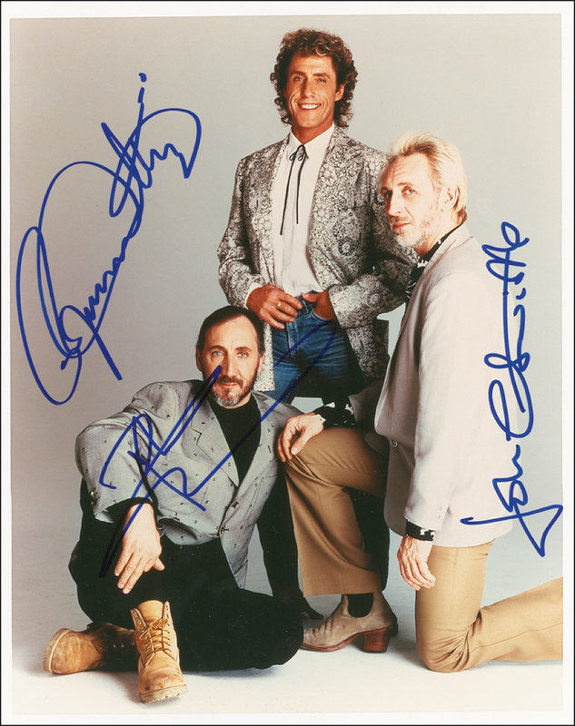 Lot 797 The Who Signed Photograph