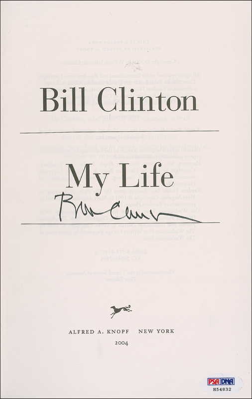 Lot 17 Bill Clinton Book