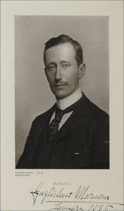Lot 233 Guglielmo Marconi Signed Photograph