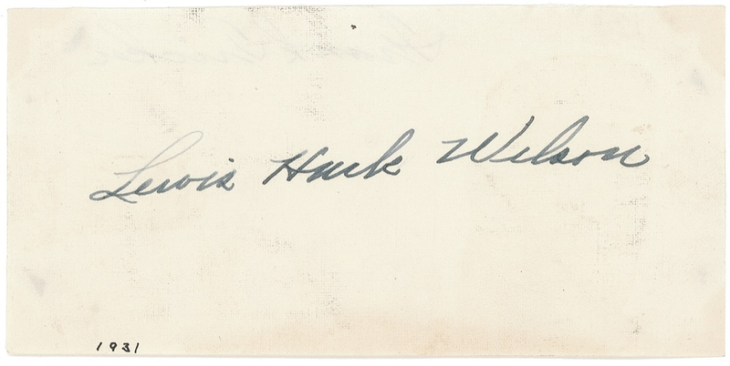 Lot 1364 Hack Wilson: Sweet swinging Hack Wilson