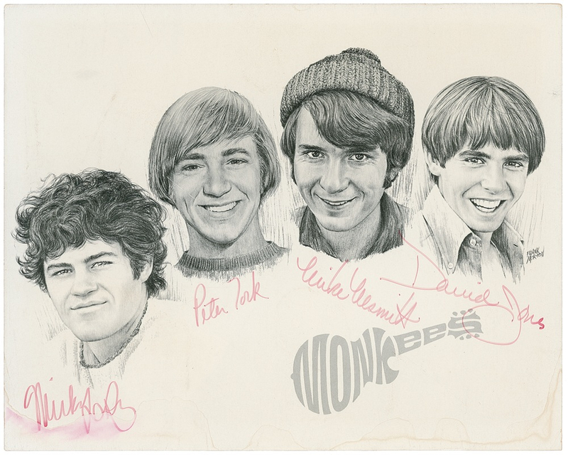 Lot 744 The Monkees Print