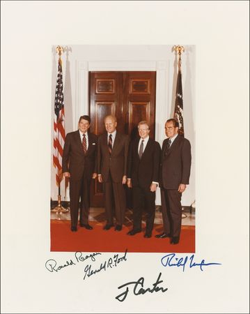 Lot #32 Four Presidents: Increasingly Scarce Four