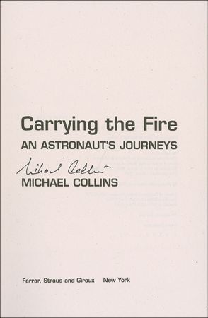 Lot #412 Michael Collins Book - Image 1