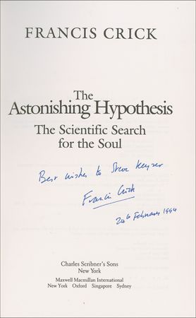 Lot #162 Francis Crick Books - Image 1