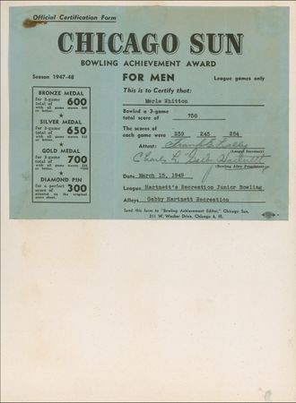 Lot #1243 Gabby Hartnett Scrapbook - Image 1